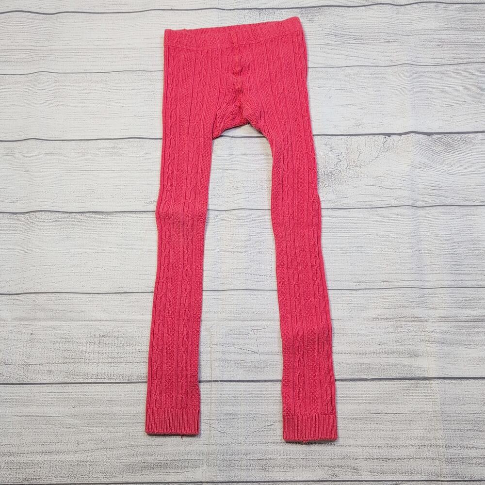 7/8 Mini Boden Cable Knit Footless Tights